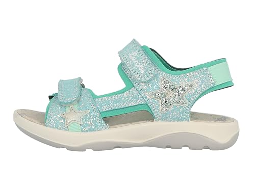 Lurchi 74L2003016 Sandale, Turkis, 27 EU von Lurchi