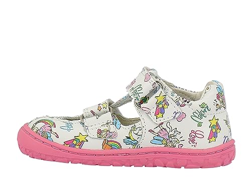 Lurchi 74L4083002 Sneaker, White-pink, 32 EU von Lurchi