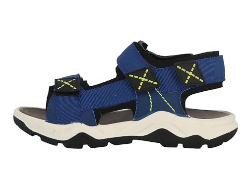 Lurchi 74L8193004 Sandale, Cobalt-Lime, 35 EU Weit von Lurchi