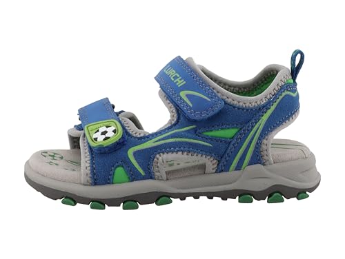 Lurchi 95L0063002 Sandale, Cobalt-Green, 32 EU Weit von Lurchi