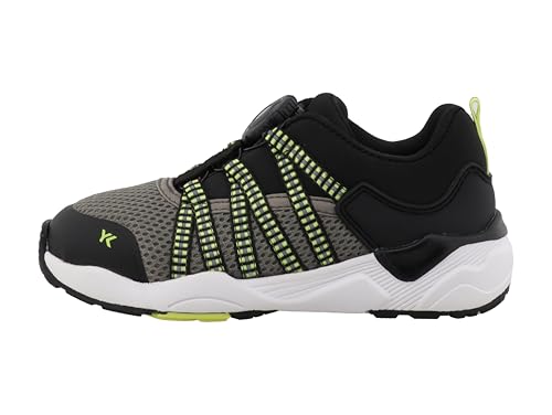 Lurchi 95L0093001 Sneaker, Black-Lime, 32 EU von Lurchi