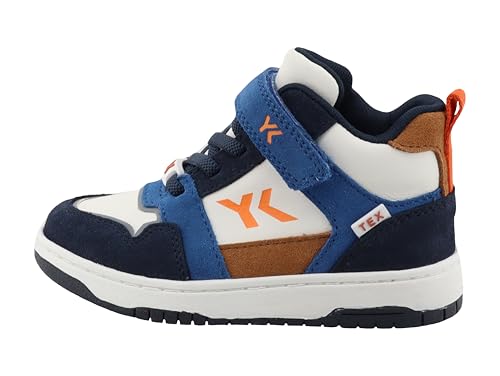 Lurchi 95L0103015 Sneaker, Navy-Cobalt-White, 34 EU Weit von Lurchi