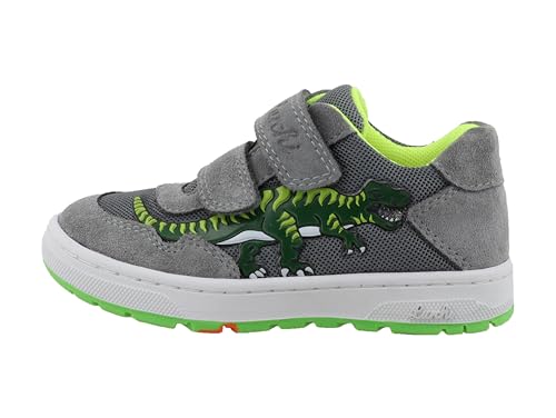 Lurchi 95L1023002 Sneaker, Grey-Grey, 32 EU Weit von Lurchi