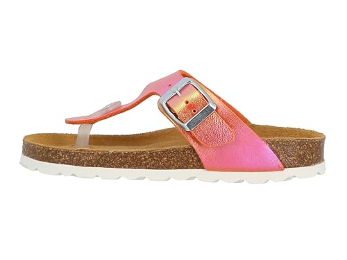 Lurchi 95L7003006 Schiebe-Sandalen, Rose-Multi, 39 EU von Lurchi