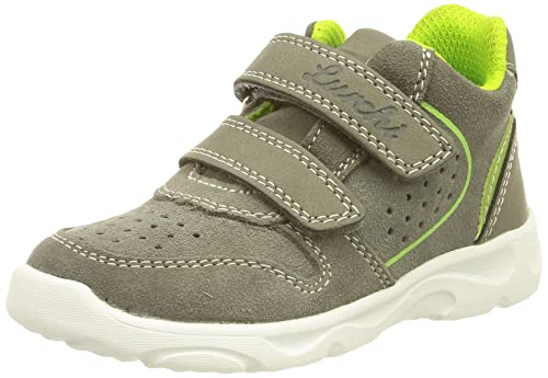 Lurchi Baby-Jungen Bolle Sneaker, Grey Green, 23 EU von Lurchi