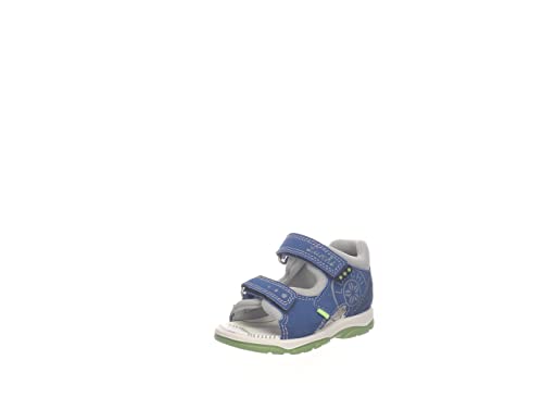 Lurchi Baby Jungen GIANNO Sandale, Blau, 25 EU von Lurchi