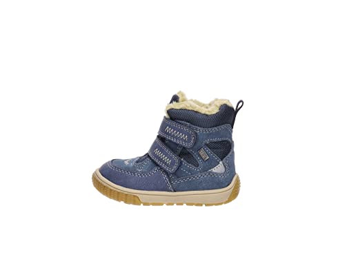 Lurchi Baby-Jungen Jaufen-tex Sneaker, Jeans, 22 EU von Lurchi