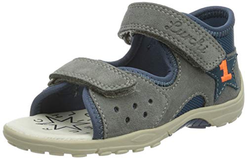 Lurchi Baby-Jungen Miko Sandale, Grey Petrol, 22 EU von Lurchi