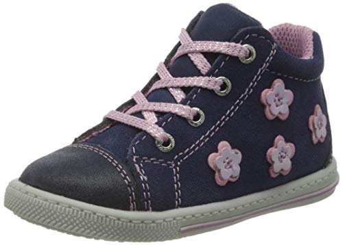 Lurchi Baby Mädchen BEBA Sneaker, Blau (Navy 22), 20 EU von Lurchi