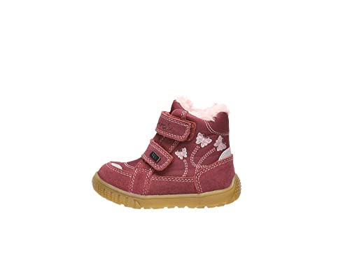 Lurchi Baby-Mädchen Jasmina-tex Stiefelette, Bordo, 23 EU von Lurchi