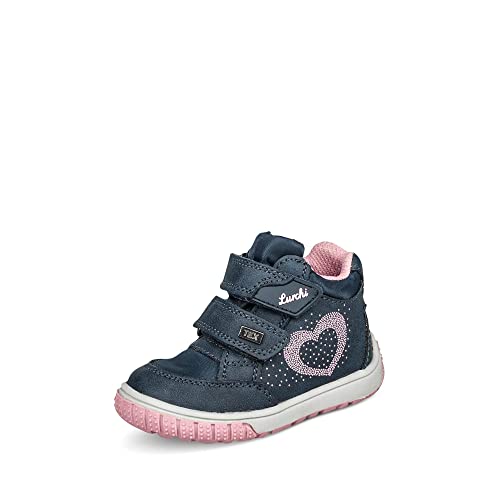 Lurchi Baby-Mädchen JERA-TEX Sneaker, Navy Rose, 22 EU von Lurchi