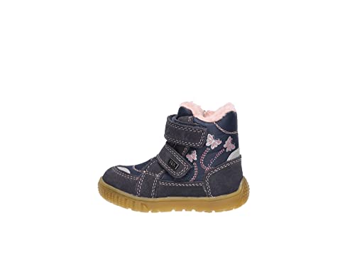 Lurchi Baby-Mädchen Jasmina-tex Stiefelette, Navy, 22 EU von Lurchi