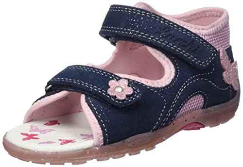 Lurchi Baby-Mädchen MIMA Sandale, Navy, 26 EU von Lurchi