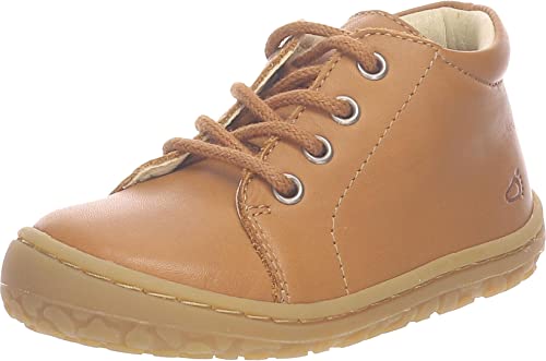 Lurchi Baby Mädchen NANI BAREFOOT Sneaker, COGNAC, 21 EU von Lurchi