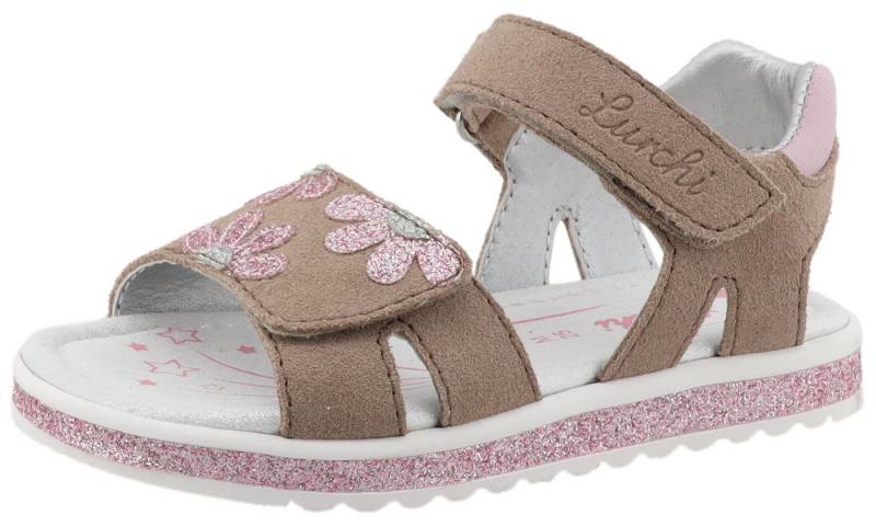 Lurchi Candy Sandale, Klettschuh mit Blüte, Größenschablone zum Download von Lurchi