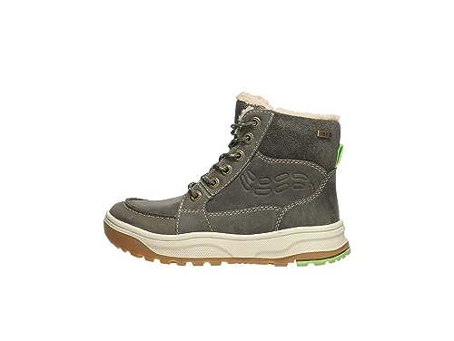 Lurchi DAJAN-TEX Halblange Stiefel, DK Olive, 37 EU Weit von Lurchi