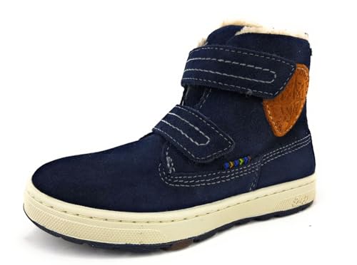 Lurchi Diego-tex Halblange Stiefel, Atlantic, 27 EU Weit von Lurchi