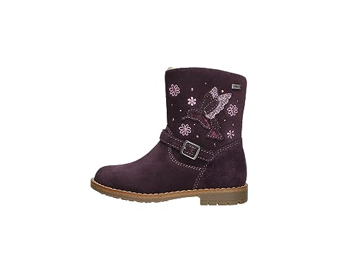 Lurchi Faria-TEX Halblange Stiefel, BlackBerry, 34 EU von Lurchi