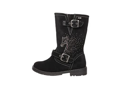 Lurchi Mädchen Heidi-tex Stiefelette, Schwarz, 37 EU von Lurchi