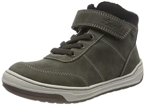 Lurchi Jungen BERGI-TEX Sneaker, BLACK OLIVE, 35 EU von Lurchi