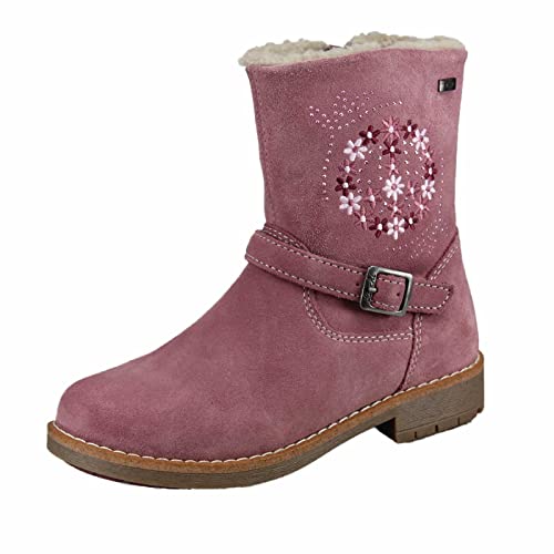 Lurchi Jungen Mädchen FERDA-TEX Halblange Stiefel, Sweet Rose, 30 EU von Lurchi