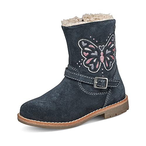 Lurchi Jungen Mädchen Filiz-tex Halblange Stiefel, Atlantic, 25 EU von Lurchi