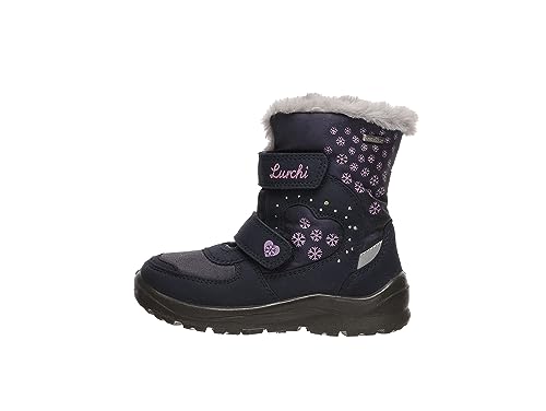 Lurchi Jungen Mädchen Kimiko-Sympatex Schneestiefel, Atlantic, 28 EU von Lurchi