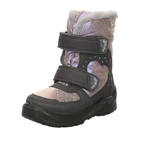 Lurchi Jungen Mädchen Kimmi-Sympatex Stiefelette, Steel, 28 EU von Lurchi