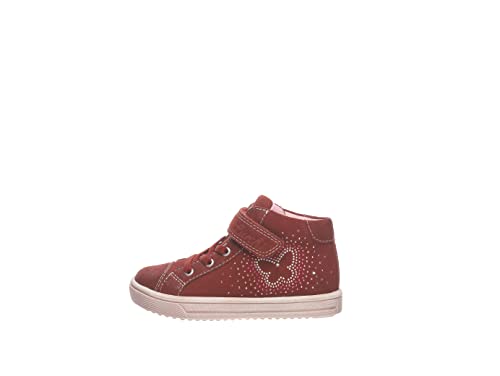 Lurchi Jungen Mädchen SHALIN Sneaker, DK RED, 26 EU von Lurchi