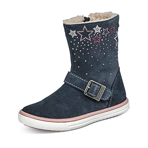 Lurchi Jungen Mädchen Solea-tex Halblange Stiefel, Atlantic, 26 EU von Lurchi