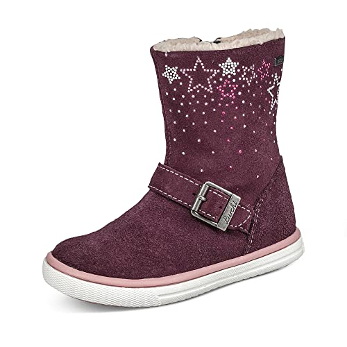 Lurchi Jungen Mädchen Solea-tex Halblange Stiefel, Burgundy, 29 EU von Lurchi