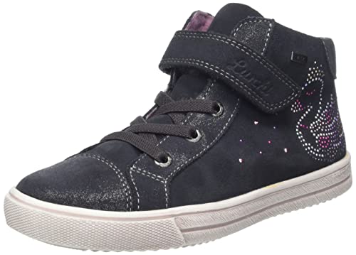 Lurchi Jungen Mädchen SWAN-TEX Sneaker, Charcoal, 28 EU von Lurchi