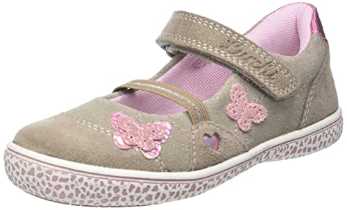 Lurchi Jungen Mädchen TAHA Ballerinas, Taupe, 27 EU von Lurchi