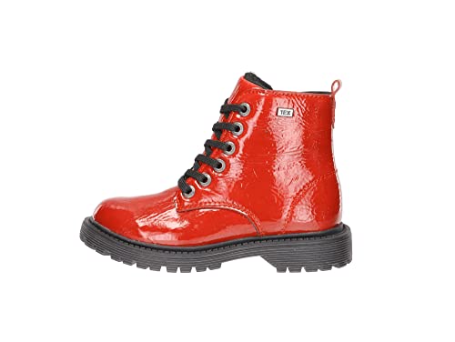 Lurchi Jungen Mädchen Xenia-tex Stiefelette, Rot, 30 EU von Lurchi