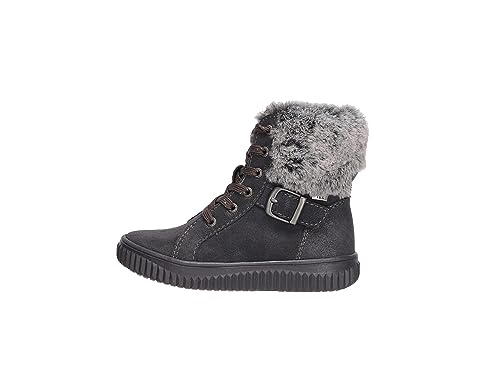 Lurchi Jungen Mädchen YAREN-TEX Halblange Stiefel, Charcoal, 30 EU von Lurchi