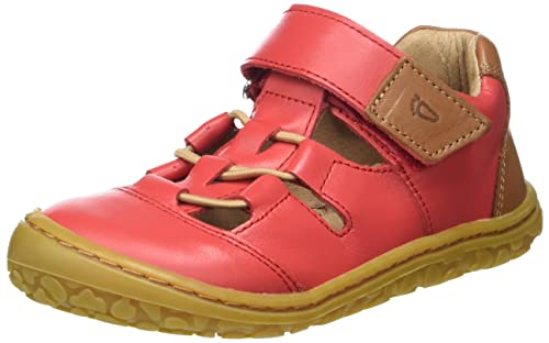 Lurchi Jungen Noldi Barefoot Sneaker, Rot, 22 EU von Lurchi