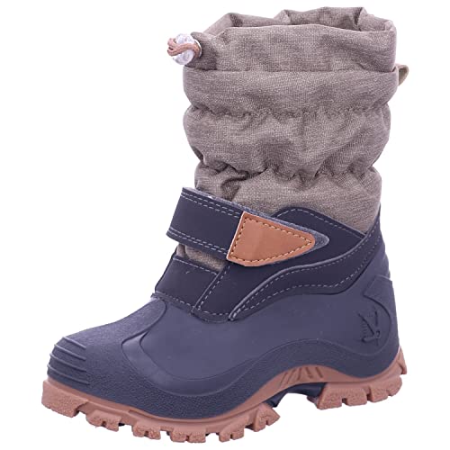 Lurchi Jungen Unisex Kinder Finn Schneestiefel, Beige, 30 EU von Lurchi