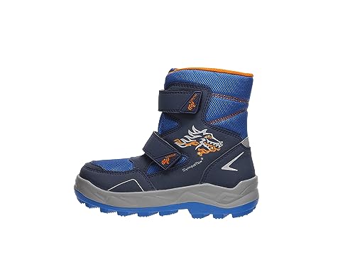 Lurchi KAJO-Sympatex Schneestiefel, Navy ORANGE, 31 EU von Lurchi