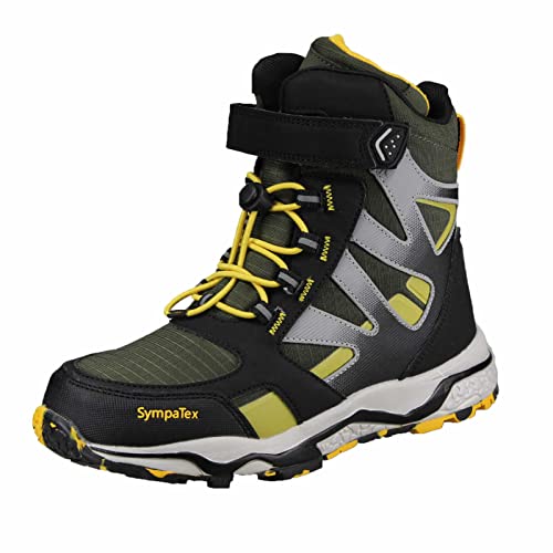 Lurchi KOLT-Sympatex Schneestiefel, Grey Yellow, 39 EU Weit von Lurchi