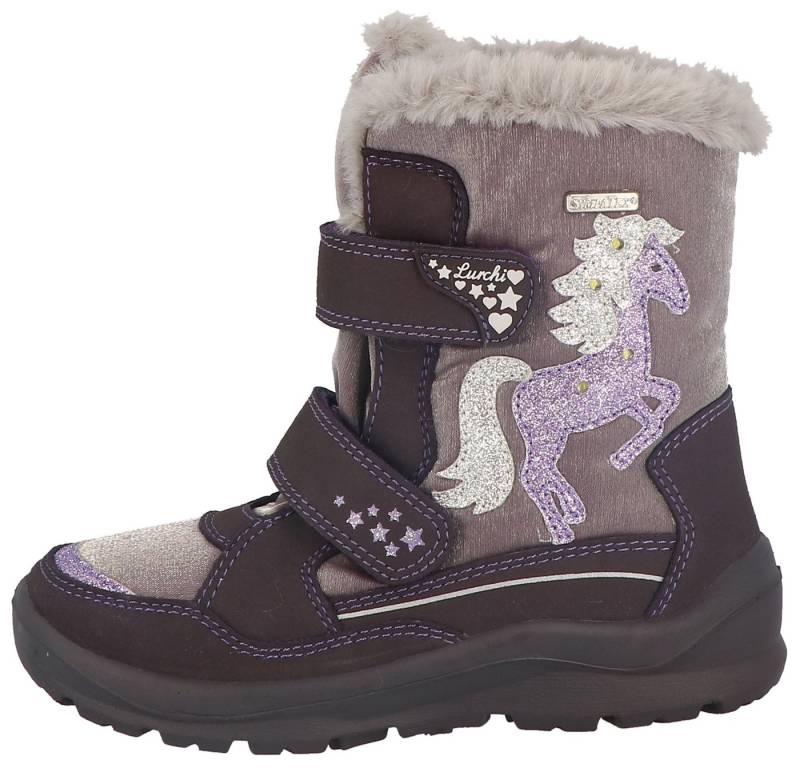 Lurchi Kanani-SYMPATEX Blinkschuh Winterstiefel, Winterboots mit Blinkfunktion, Größenschablone zum Download von Lurchi