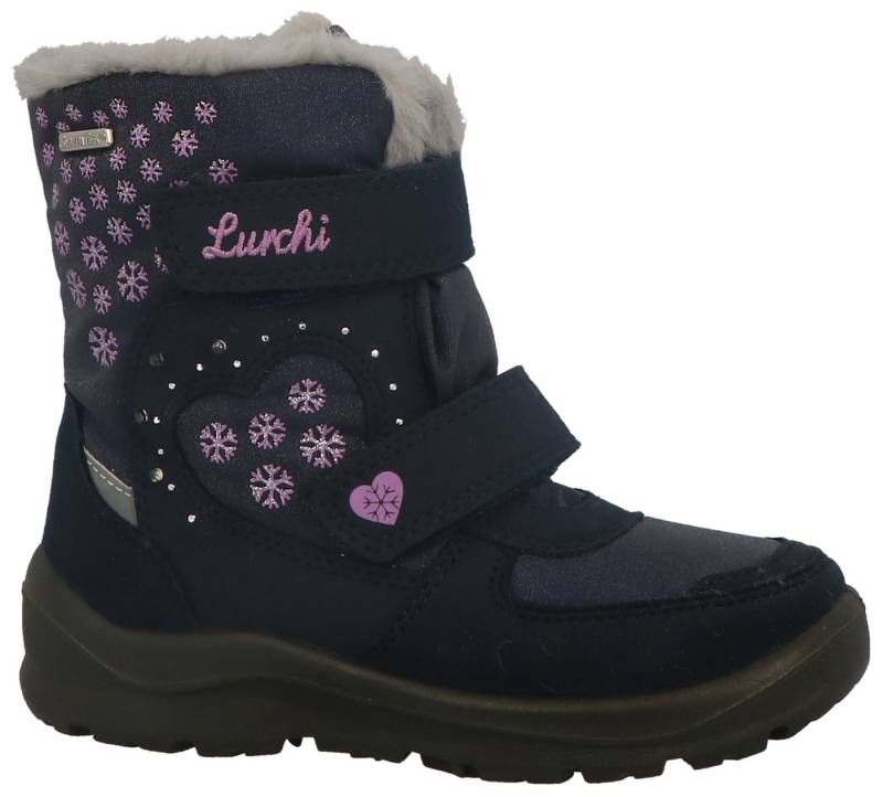 Lurchi Kimiko SYMPATEX Winterboots Boots mit Schneeflocken Print, Größenschablone zum Download von Lurchi