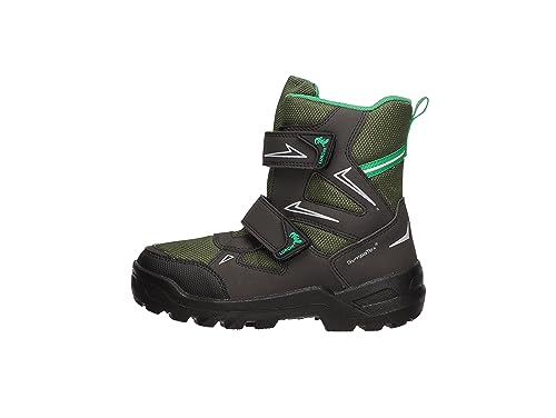 Lurchi Krispin-Sympatex Schneestiefel, Black Green, 38 EU Weit von Lurchi