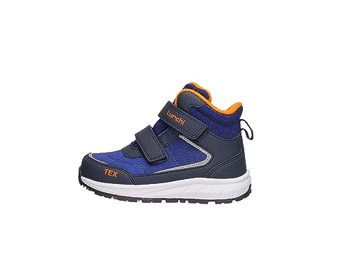 Lurchi LEDRI-TEX Sneaker, Navy ORANGE, 29 EU von Lurchi