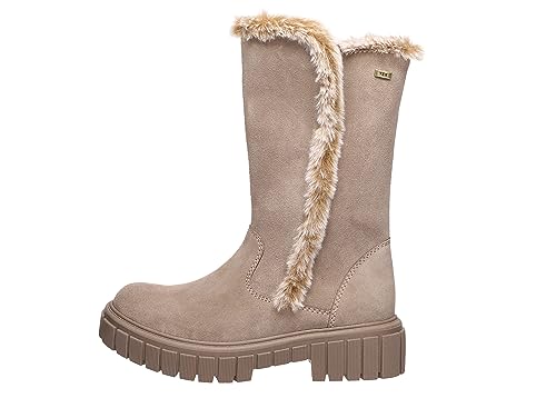 Lurchi LUARA-TEX Halblange Stiefel, Taupe, 32 EU von Lurchi