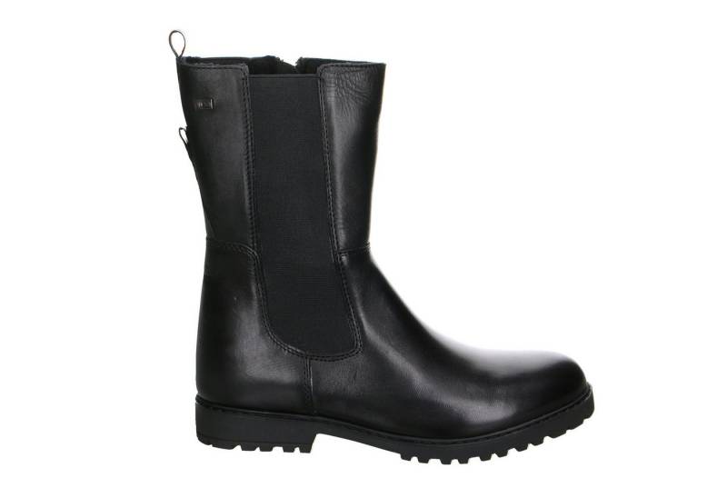 Lurchi Lurchi Leder Klettstiefel Winter Mädchen schwarz Winterstiefelette von Lurchi