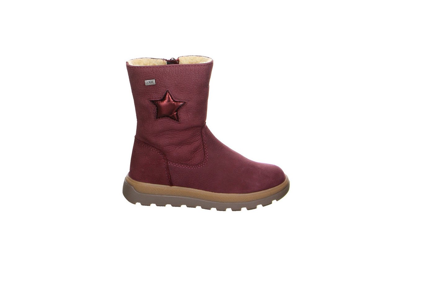 Lurchi Lurchi Nubuk Klettstiefel Winter Mädchen blau Winterstiefelette von Lurchi