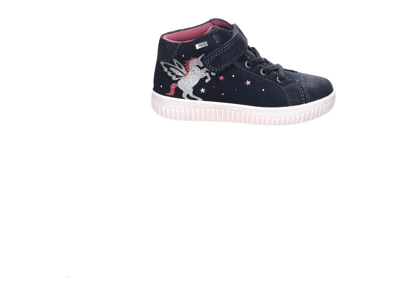 Lurchi Lurchi Velour Klettlauflern Mädchen blau Lauflernschuh von Lurchi