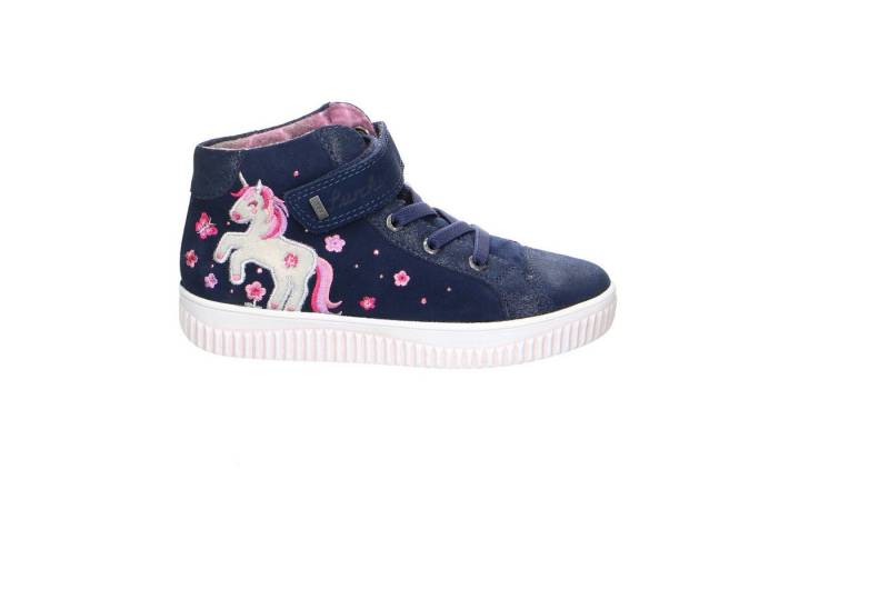 Lurchi Lurchi Velour Klettstiefel Winter Mädchen blau Winterstiefelette von Lurchi