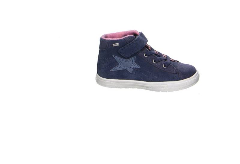 Lurchi Lurchi Velour Klettstiefel Winter Mädchen blau Winterstiefelette von Lurchi