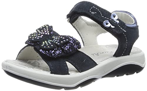 Lurchi Mädchen FARFALLA Sandale, Blau, 27 EU von Lurchi